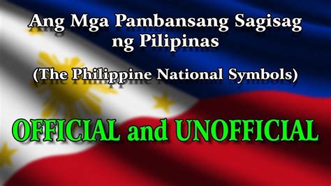 pambansang motto ng pilipinas|Philippine National Symbols — The Filipino .